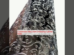 Προσαρμοσμένο κυλινδρικό κυλίνδρο ανάγλυψης από κράμα χάλυβα