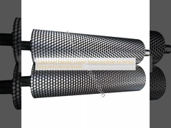 Προσαρμοσμένο δερμάτινο κυλίνδρο υφής διαμέτρου για τέλεια αποτελέσματα μεγέθους και χρώματος